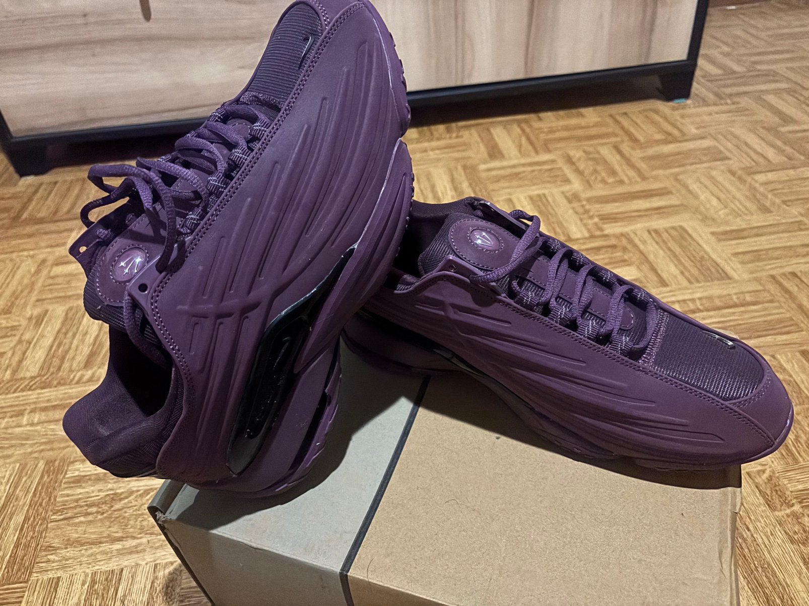 NOCTA x Nike Hot Step 2 Aubergine, Ophalen, Overige kleuren, Zo goed als nieuw, Sneakers
