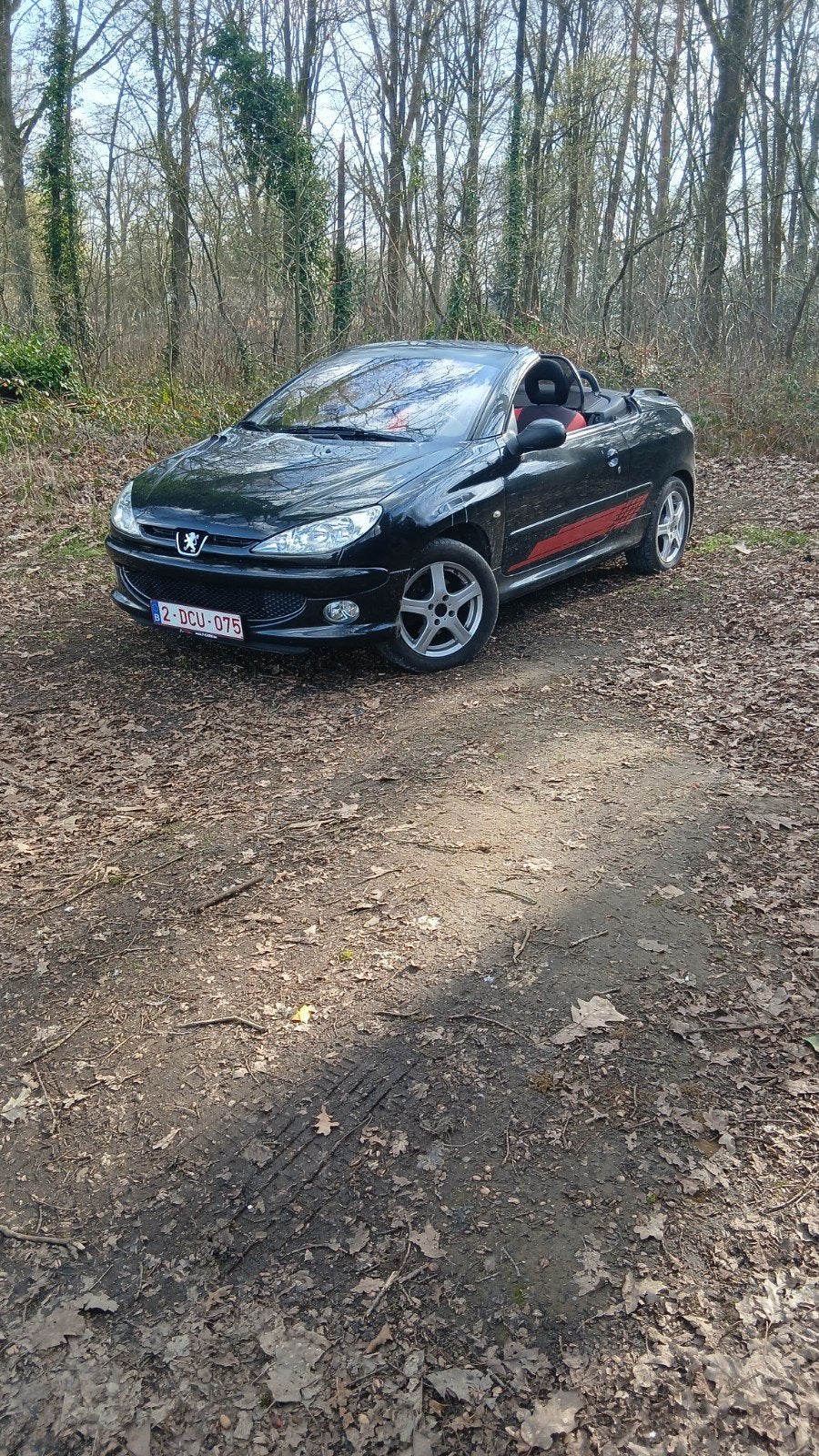 Peugeot 206 cc, 206+, Cabriolet, Boîte manuelle, Noir