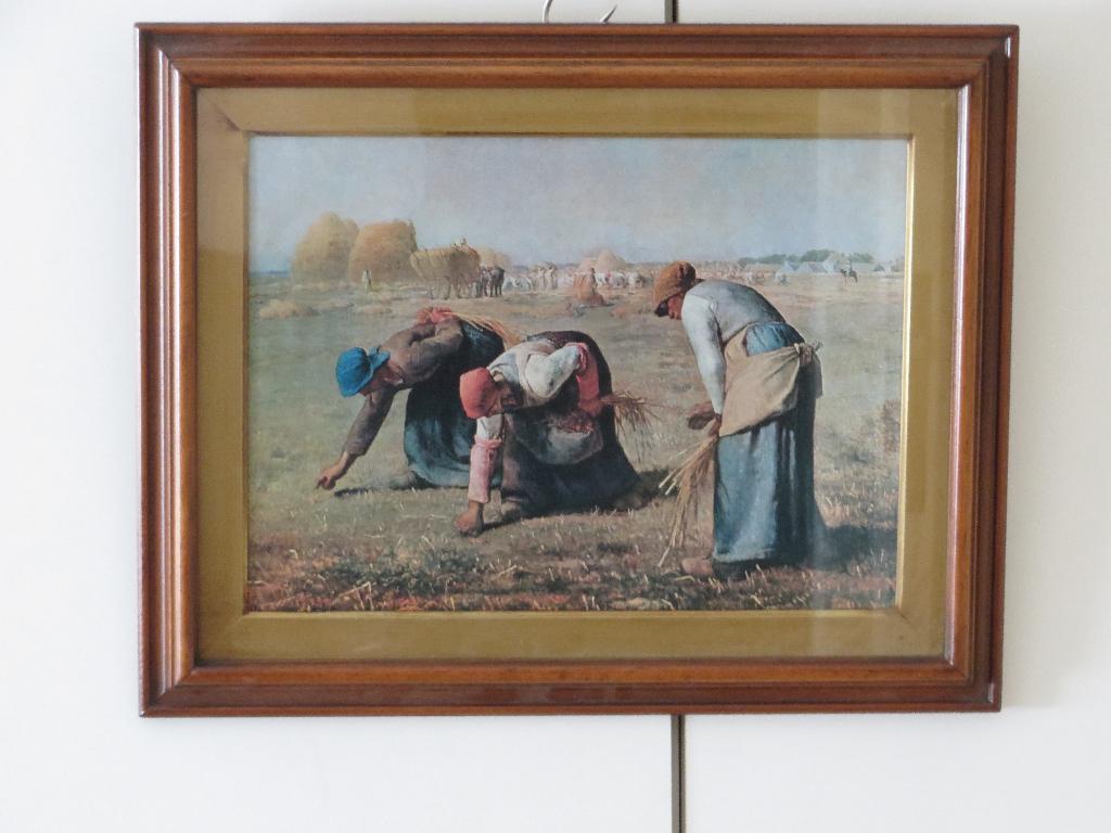 Het angelus in mooie kader, Ophalen