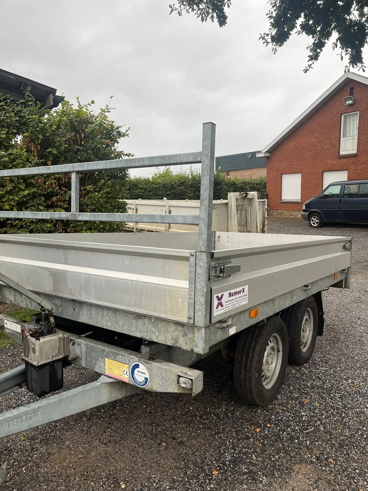Aanhangwagen kipper, Enlèvement ou Envoi, Comme neuf