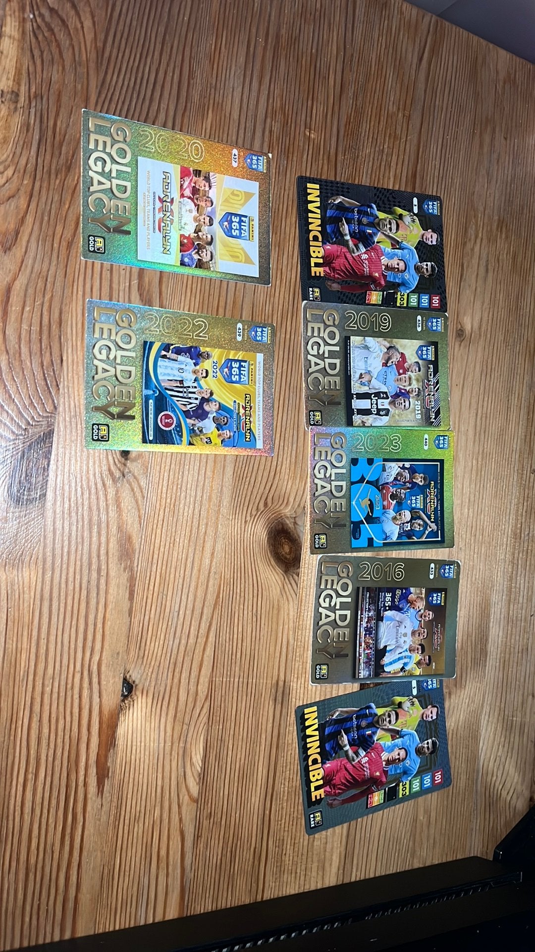 Golden legact voetbal kaarten, Hobby en Vrije tijd, Verzamelkaartspellen | Yu-gi-Oh!, Ophalen, Nieuw, Meerdere kaarten, Foil