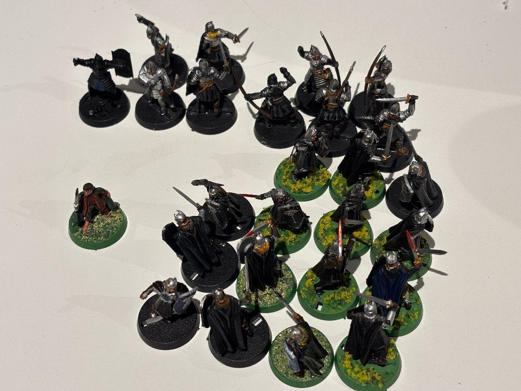 Lord of the Rings miniaturen lot Gondor Numenor, Verzamelen, Lord of the Rings, Ophalen of Verzenden, Gebruikt