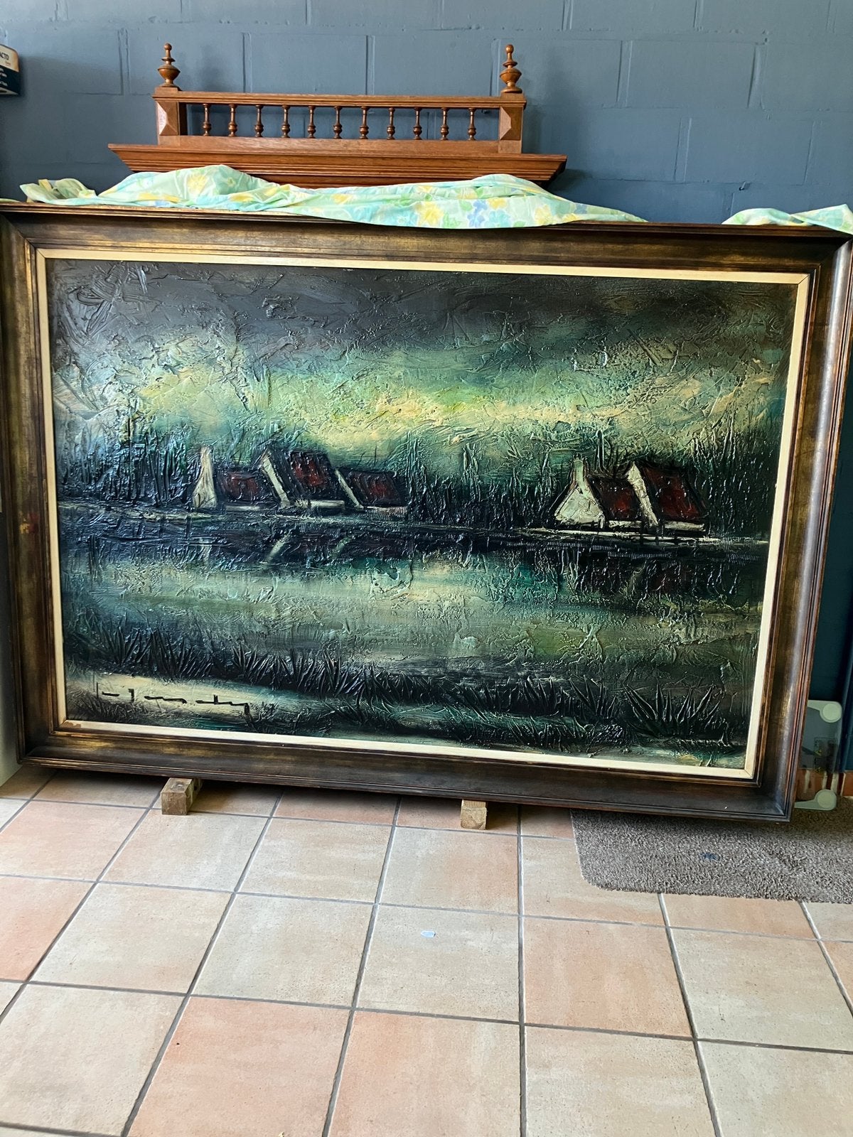 Grand tableau, Enlèvement