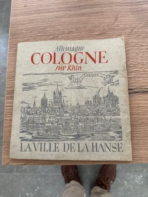 brochure Allemagne Cologne sur Rhin la ville du Dom, Ophalen of Verzenden, Overige typen