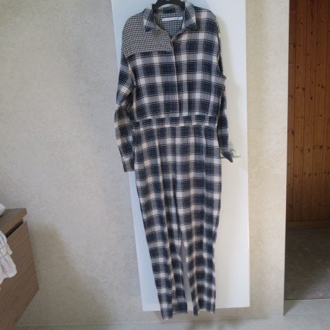 Jumpsuit blauw ruit &Other Stories mt 40, Kleding | Dames, Maat 38/40 (M), Meerkleurig, &Other Stories, Nieuw