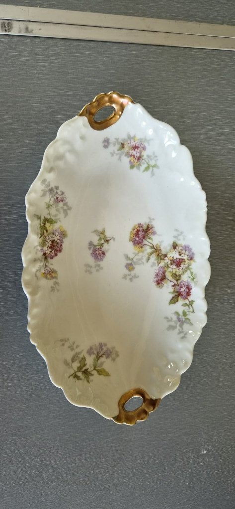 Limoges porselein schaaltje Frognet Bruxelles, Ophalen of Verzenden