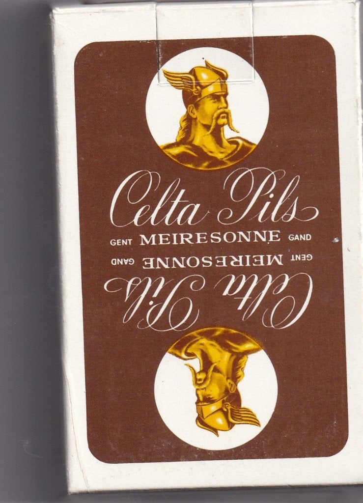 VOL KAARTSPEL MEIRESONNE CELTA PILS, Verzamelen, Ophalen of Verzenden, Nieuw, Speelkaart(en)