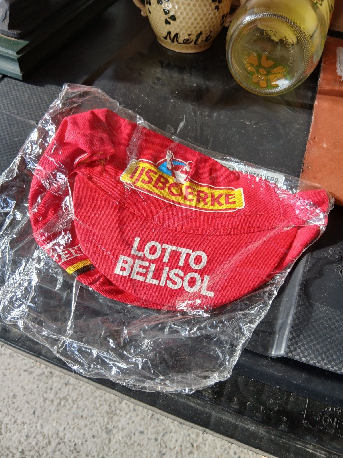 ijsboerke petje nog in olastiek, Verzamelen, Ophalen