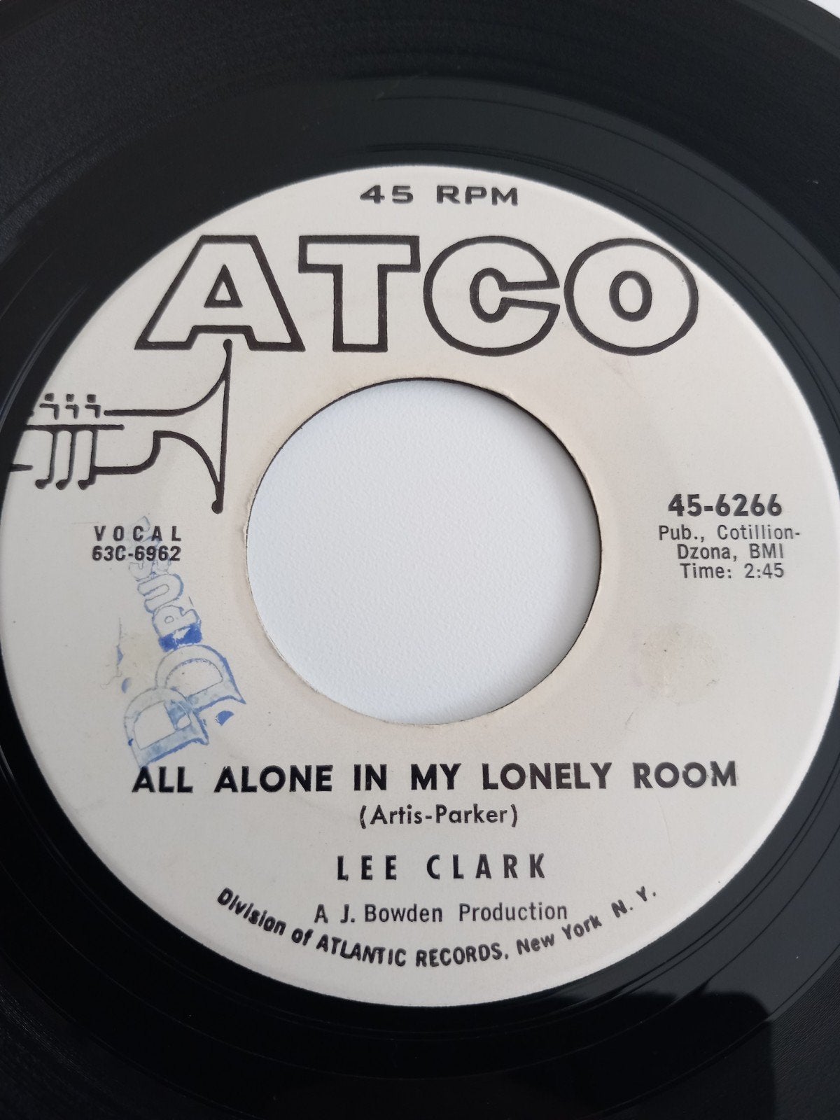 LEE CLARK. ALL ALONE IN MY LONELY ROOM. POP-CORN 1963 USA 45, Enlèvement ou Envoi, Pop