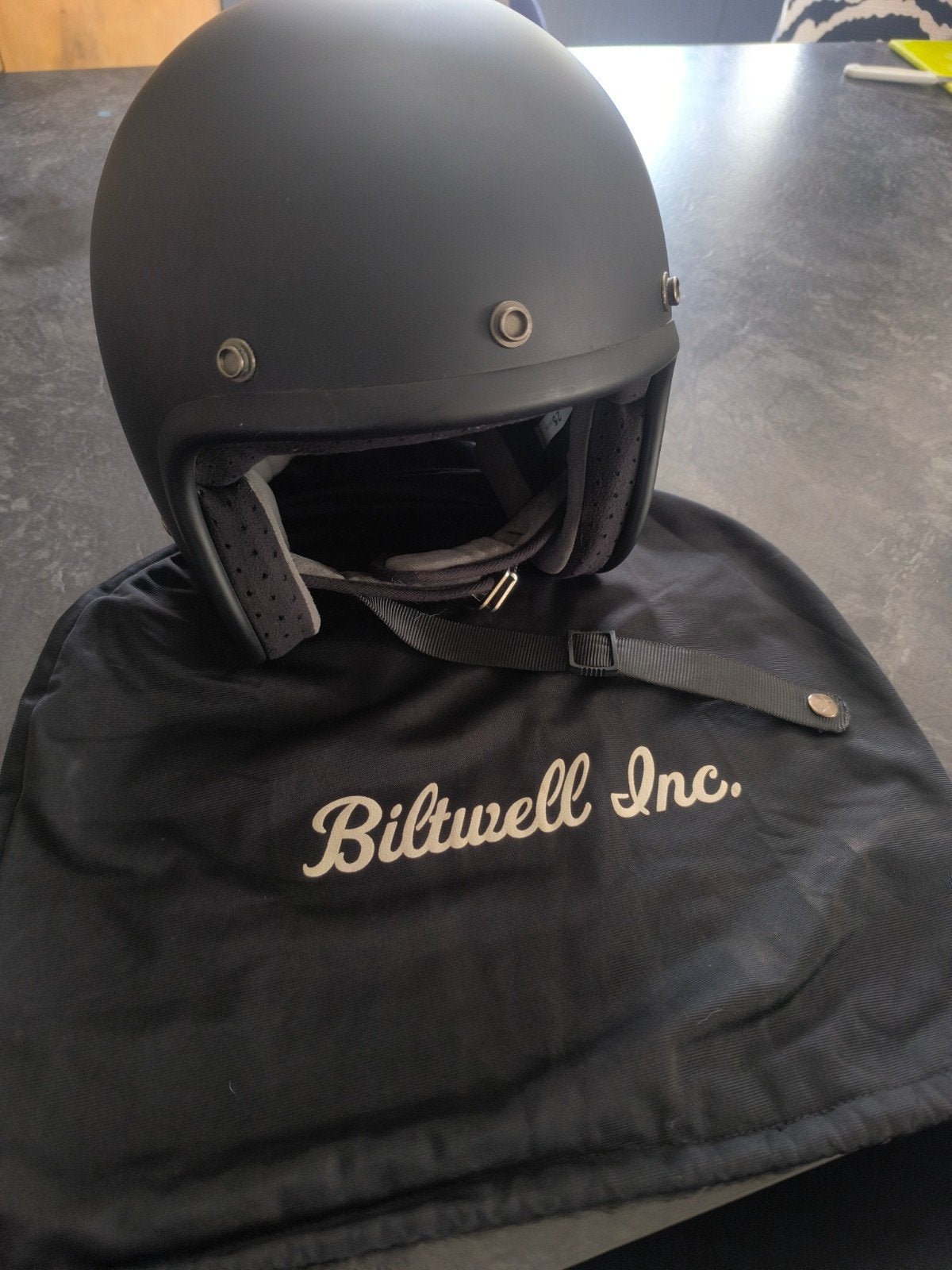 Biltwell Bonanza retro helm te koop, Heren, Tweedehands, Ophalen, Overige merken