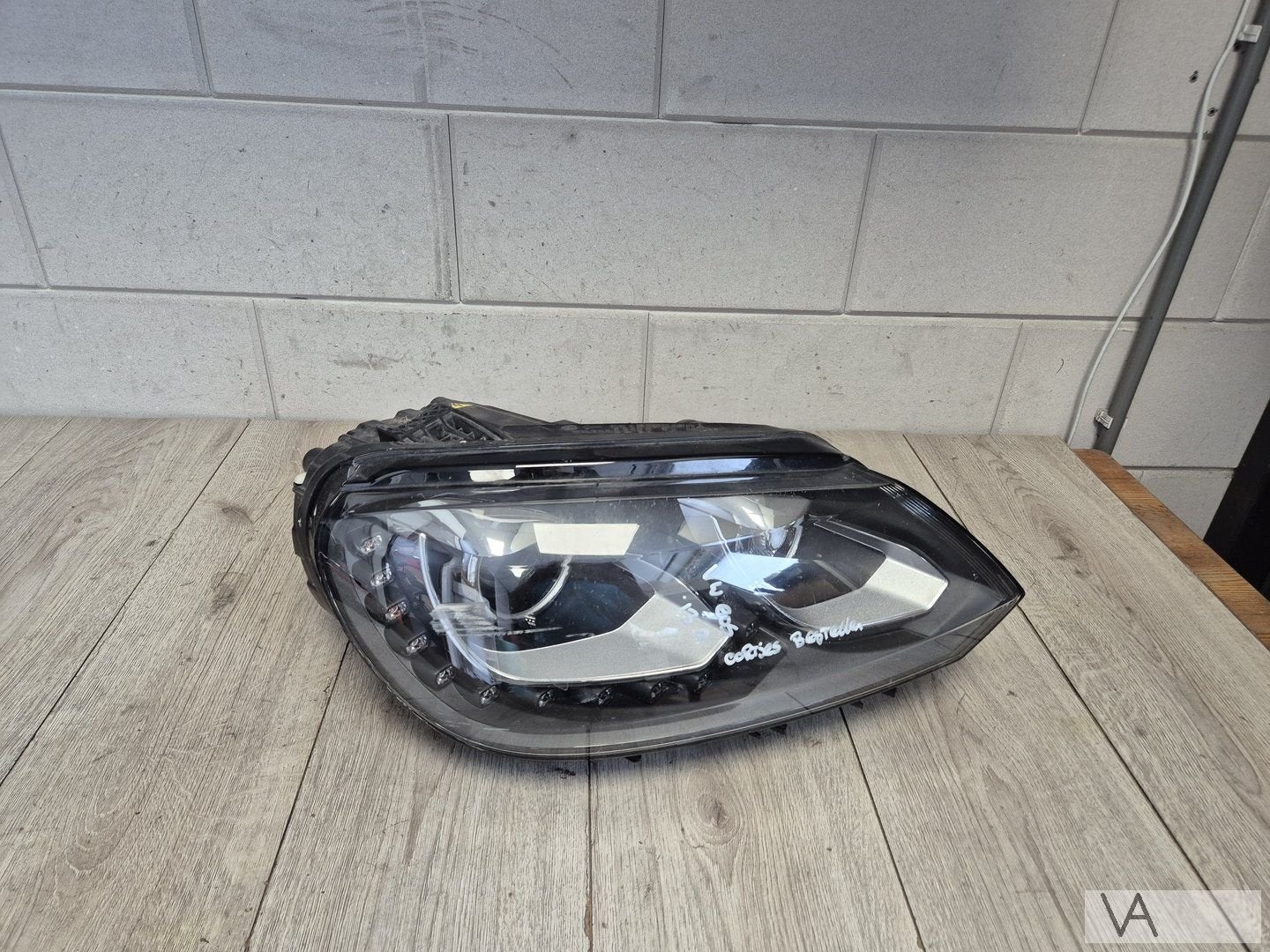 Koplamp XENON met led van VW Eos 2011 - 2016 1q0941752c €100, Auto-onderdelen, Gebruikt, -, Volkswagen, -