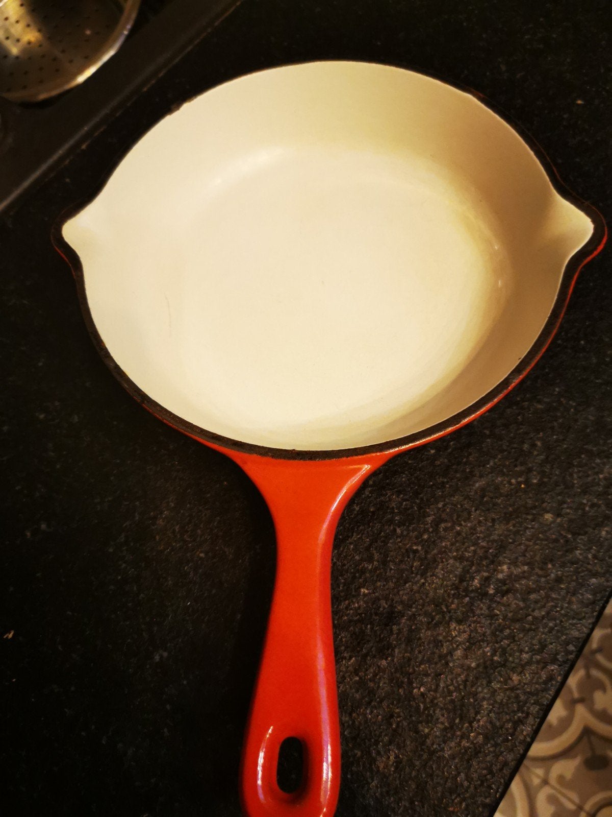 Nomar Staub skillet 20cm, Huis en Inrichting, Ophalen of Verzenden, Le Creuset