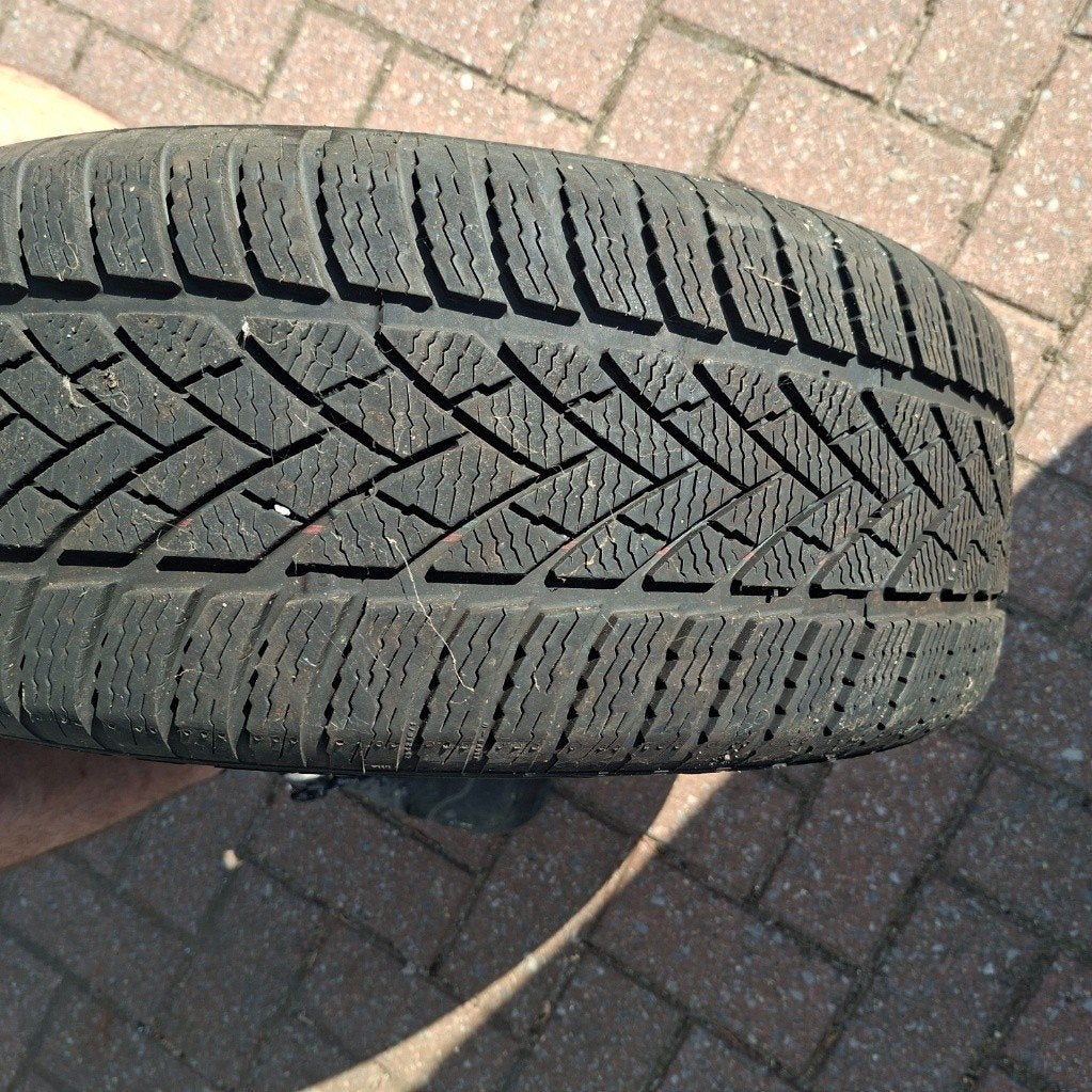Tyfoon Eurosnow II winterbanden maat 215/55 R 16 93H GRATIS, Auto-onderdelen, Ophalen, Winterbanden, Band(en)