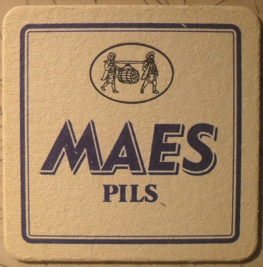 Sous-bock Maes "Pils", Verzamelen, Ophalen of Verzenden, Viltje(s)