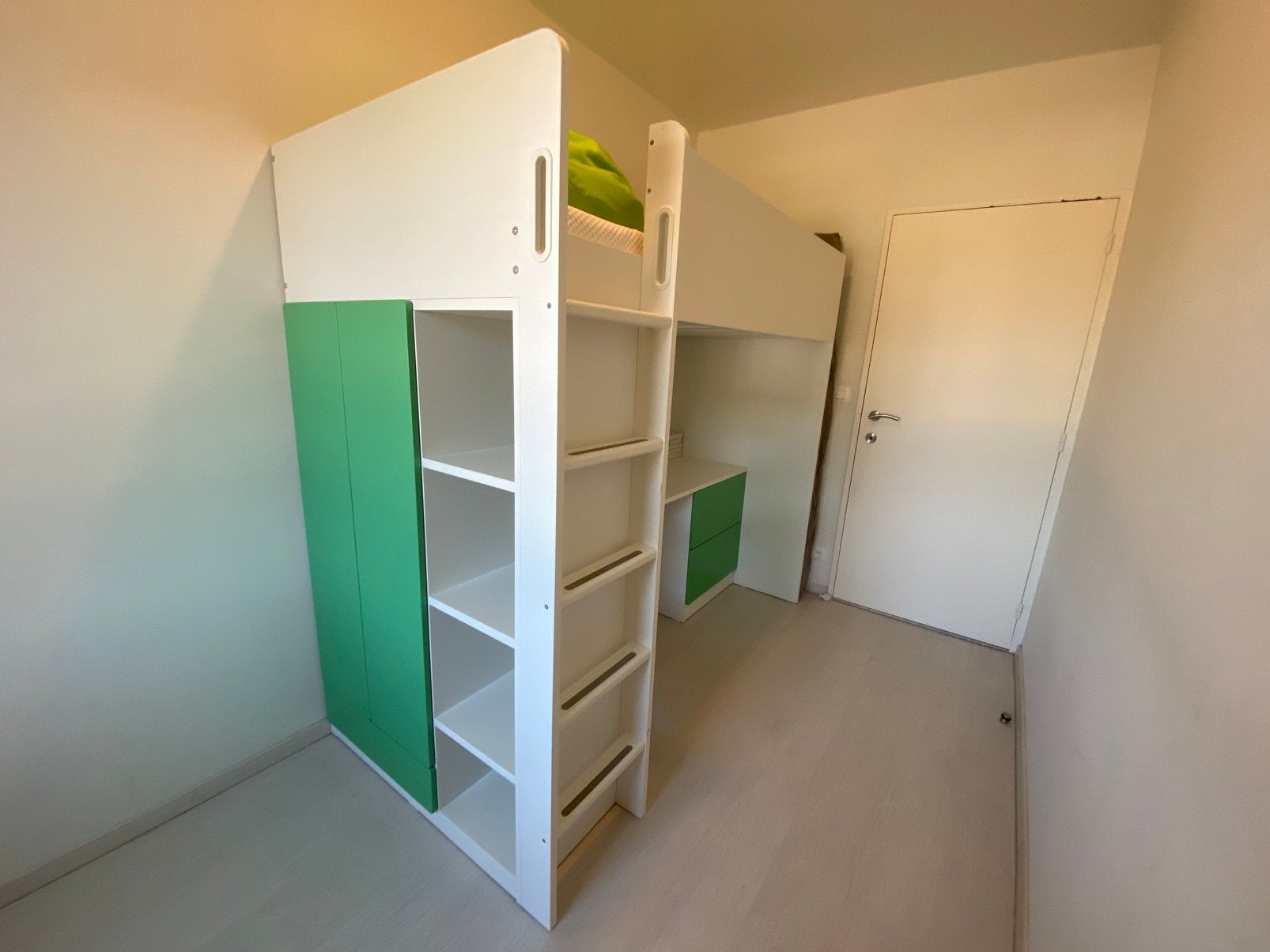 Ikea hoogslaper Smastad, Maison & Meubles, 90 cm, Une personne, 180 à 200 cm, Enlèvement