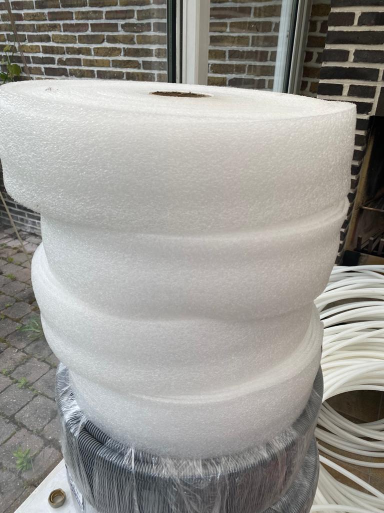 Randisolatie 4 rollen van elk 100m, Doe-het-zelf en Bouw, Isolatie en Afdichting, Ophalen, Nieuw, 4 tot 8 cm
