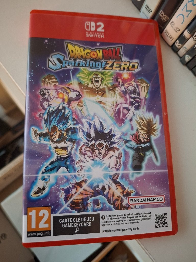 Jeu Dragonball sparking zero switch 2, Enlèvement, Comme neuf