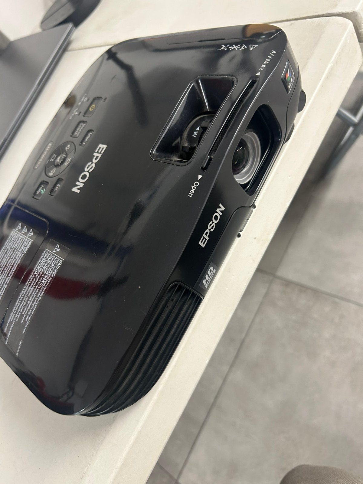 Projecteur epson, Ophalen