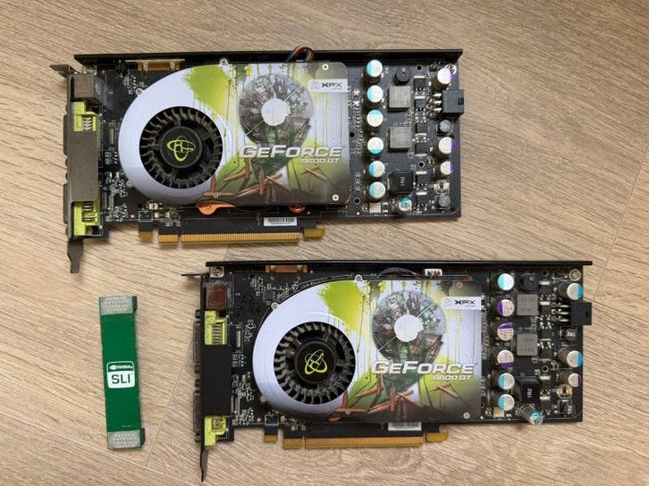 XFX Nvidia 9600 GT Alpha Dog Edition, Computers en Software, Videokaarten, Ophalen, Gebruikt, PCI-Express 2, GDDR3