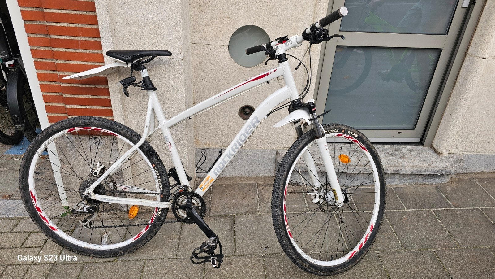 Vélo homme VTT 29" XL semi-suspendu Decathlon, Autres marques, Enlèvement, Utilisé, Frein à disque