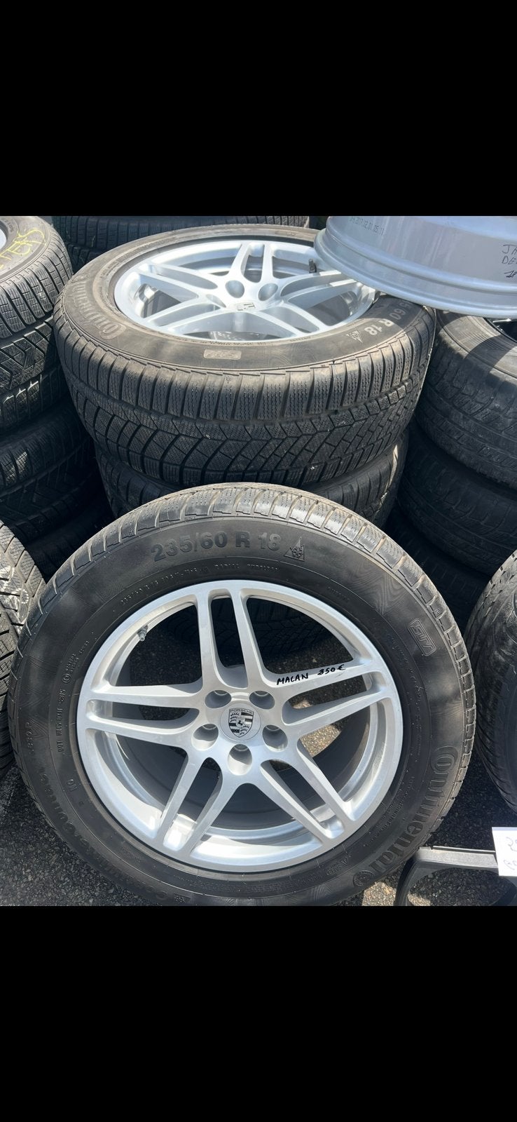 Kit hiver porsche macan, Autos : Pièces & Accessoires, Enlèvement, Pneu(s)
