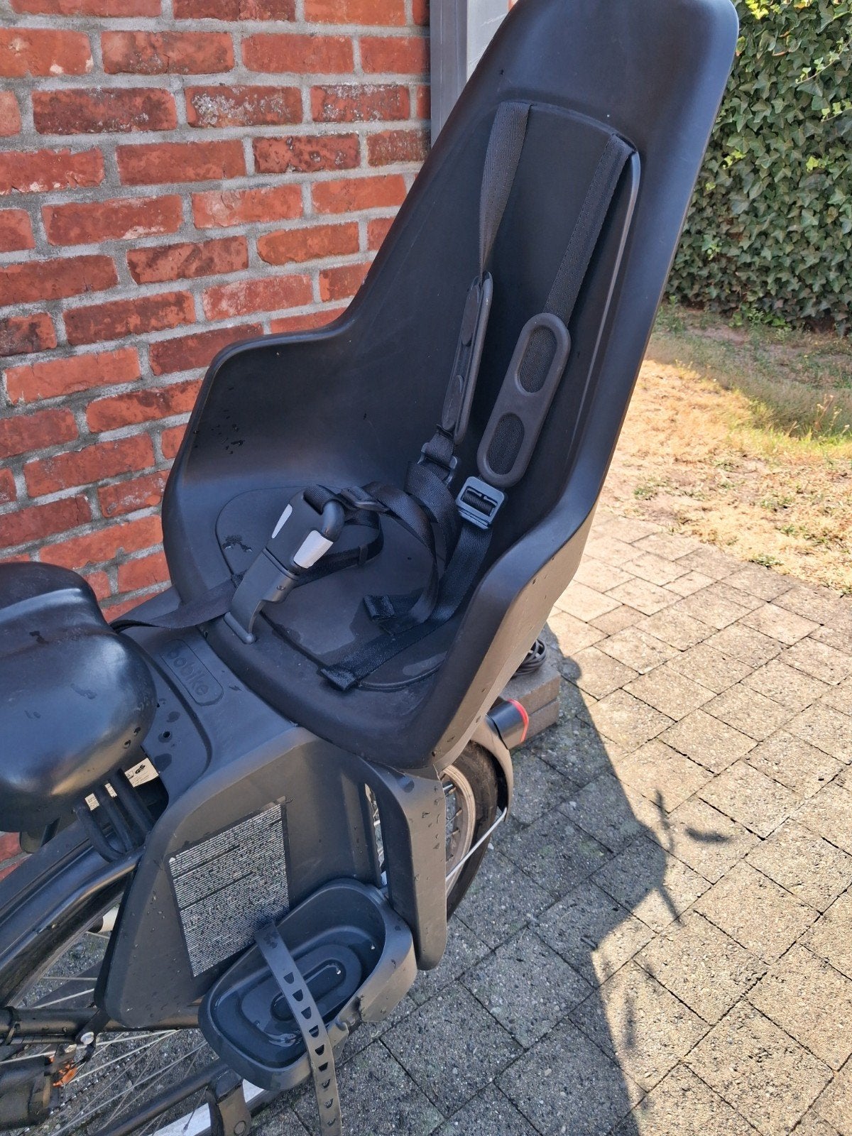 Fietsstoel Bobike, Fietsen en Brommers, Fietsaccessoires | Fietsstoeltjes, Ophalen, Achterzitje, 9 t/m 18 kg, Bobike
