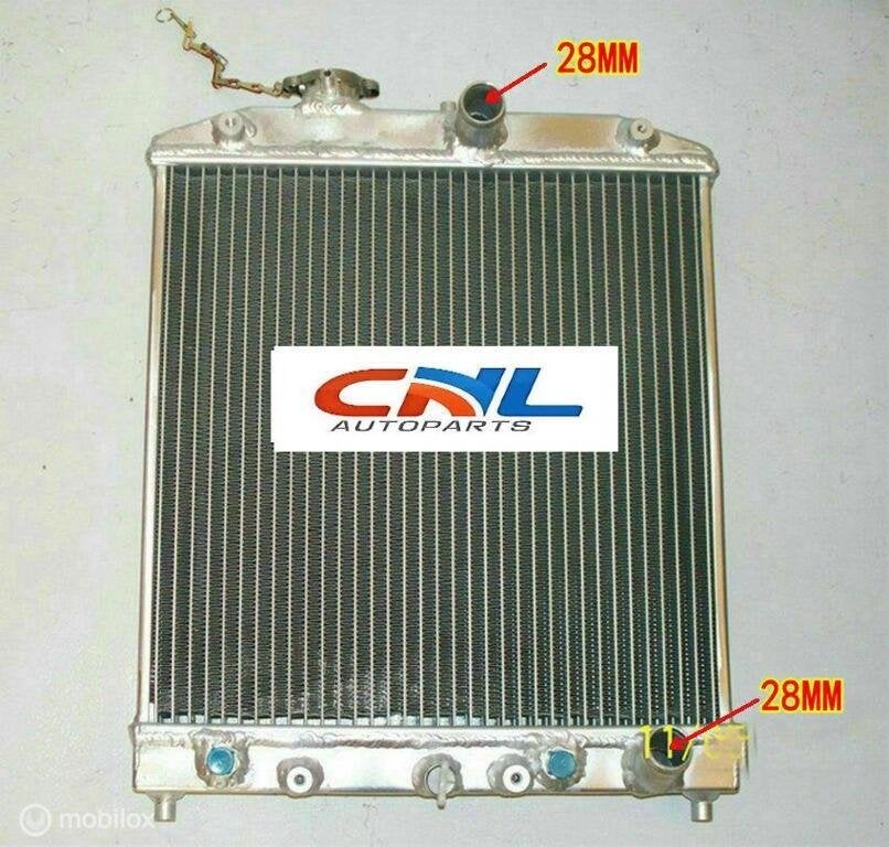 Radiateur  Honda Civic 92-00 28mm inlet 52 mm radiator at, Nieuw, Ophalen of Verzenden