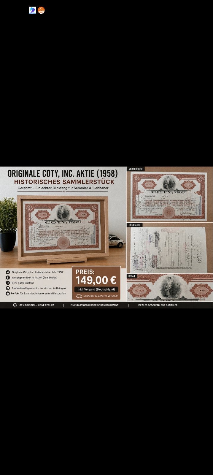 ville 1958, Timbres & Monnaies, Actions & Titres, Enlèvement ou Envoi