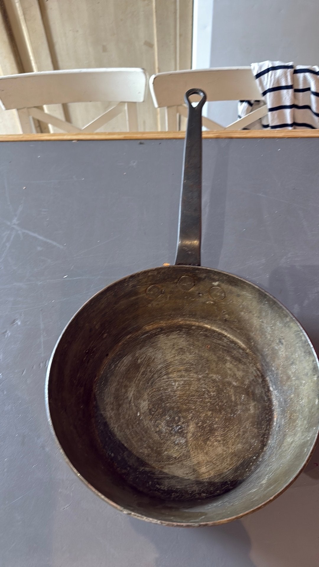 Lot de Casseroles professionnelles en cuivre, Ophalen, Koper