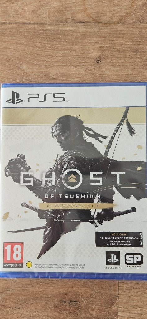 Ghosts of Tsushima Director's Cut PS5, Ophalen, Vanaf 18 jaar, 1 speler, Nieuw
