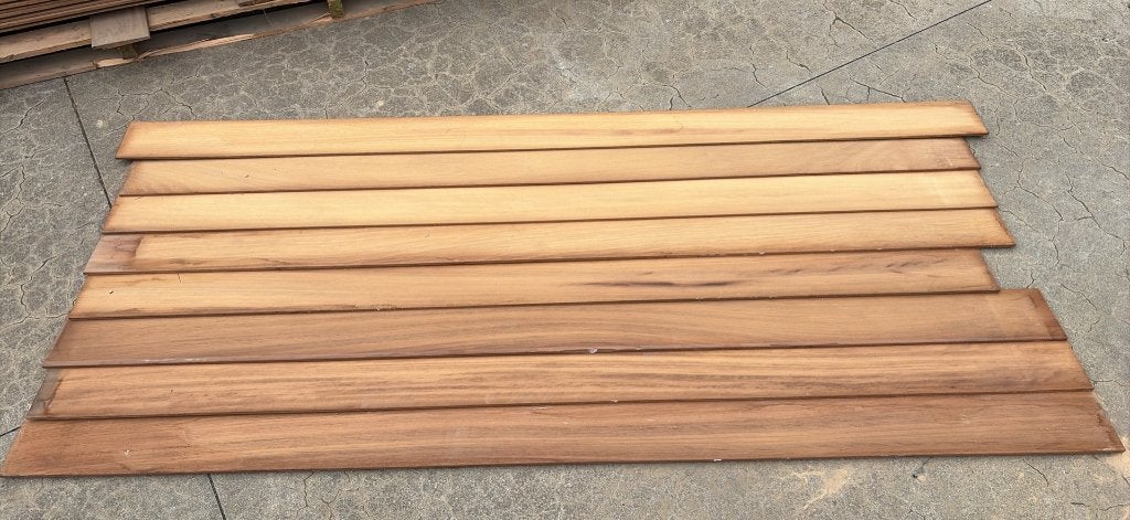 Bardage bois extérieur, Bricolage & Construction, Planche, 200 à 250 cm, Comme neuf, Autres essences de bois