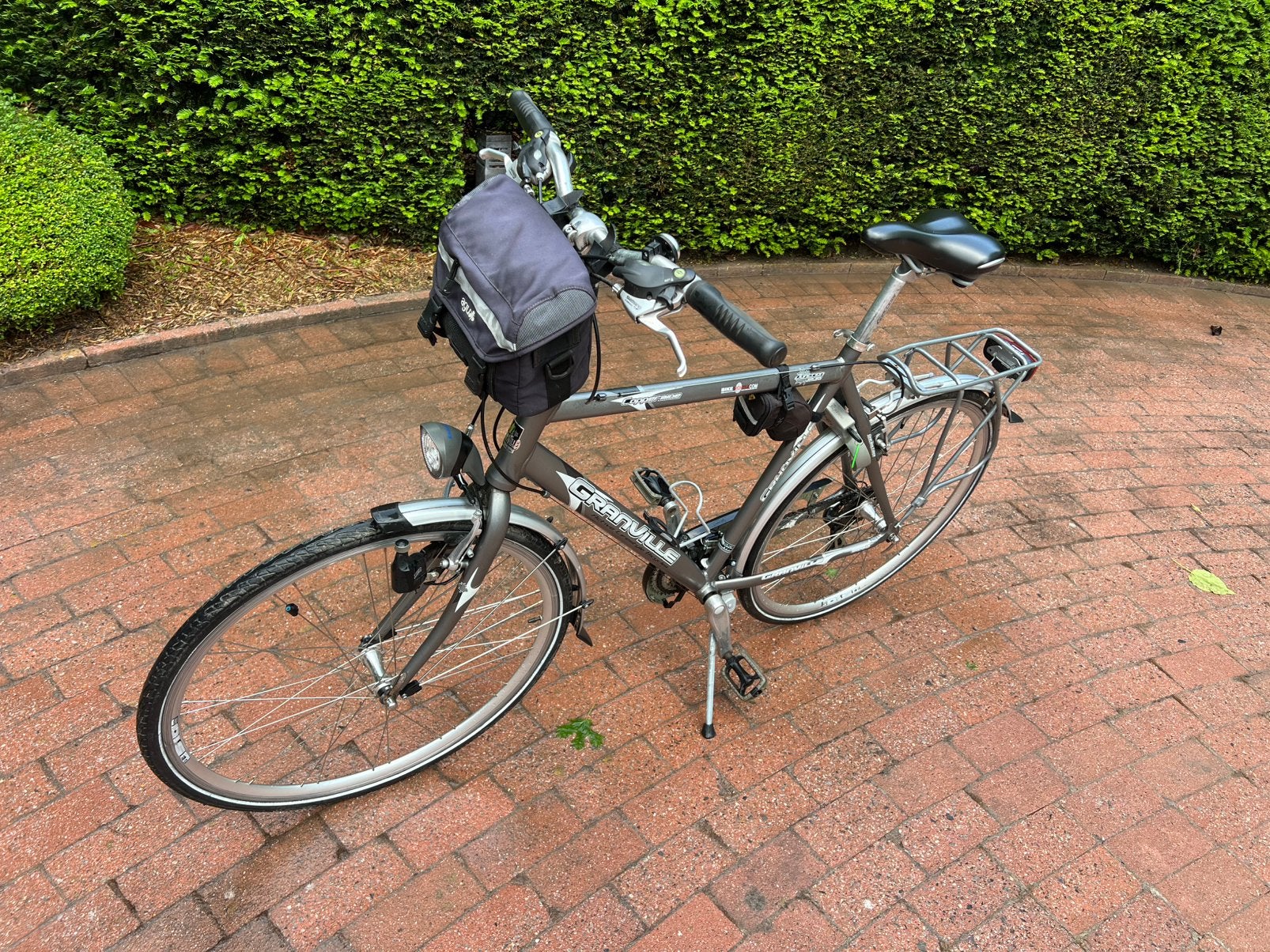 Granville coppermine herenfiets, maat L ben zelf 1,88m, Gebruikt, Velgrem, 61 tot 65 cm, Meer dan 20 versnellingen