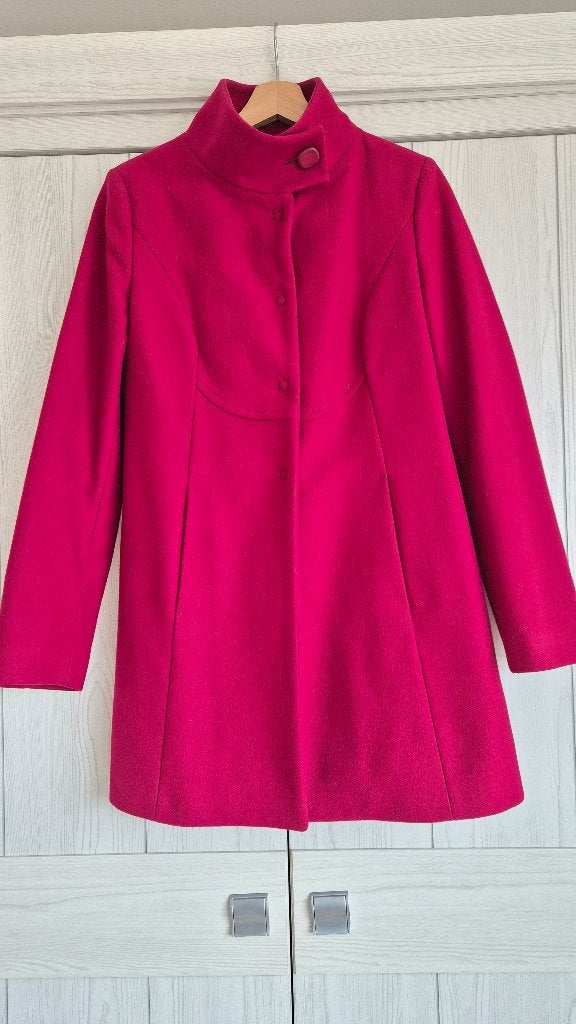Manteau Benetton, taille M, Rouge, Taille 38/40 (M), Enlèvement ou Envoi, Benetton