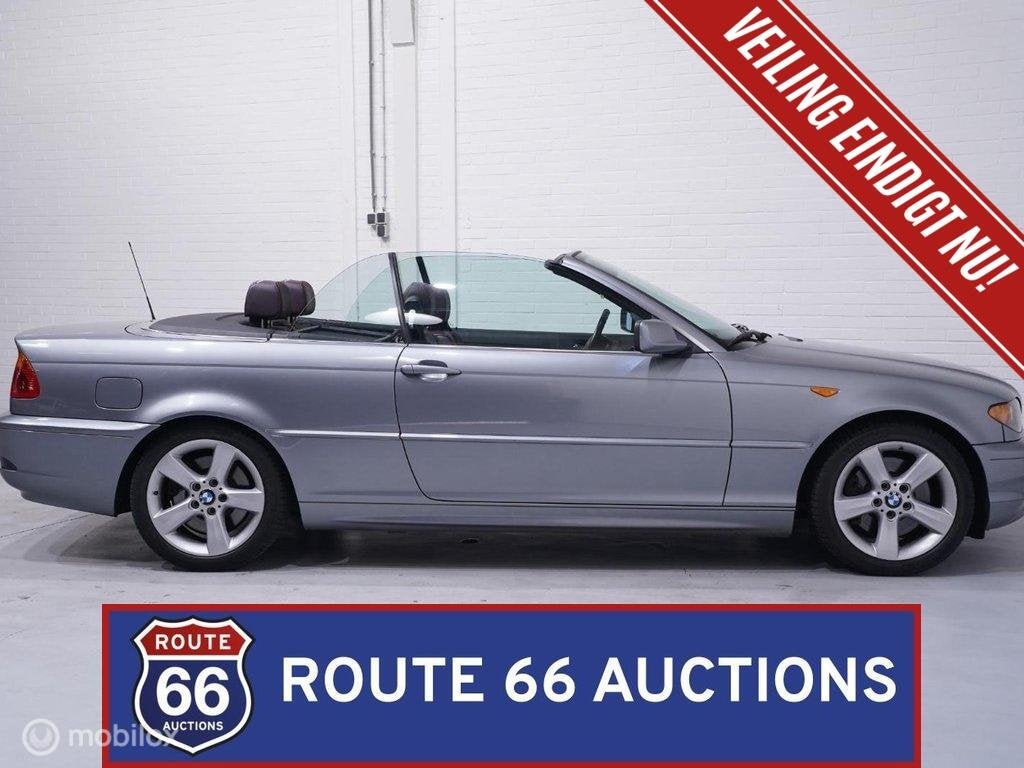 BMW 330Ci Cabriolet | 2004 | Route 66 Auctions, Autos, Achat, Entreprise, Boîte manuelle, Autre carrosserie