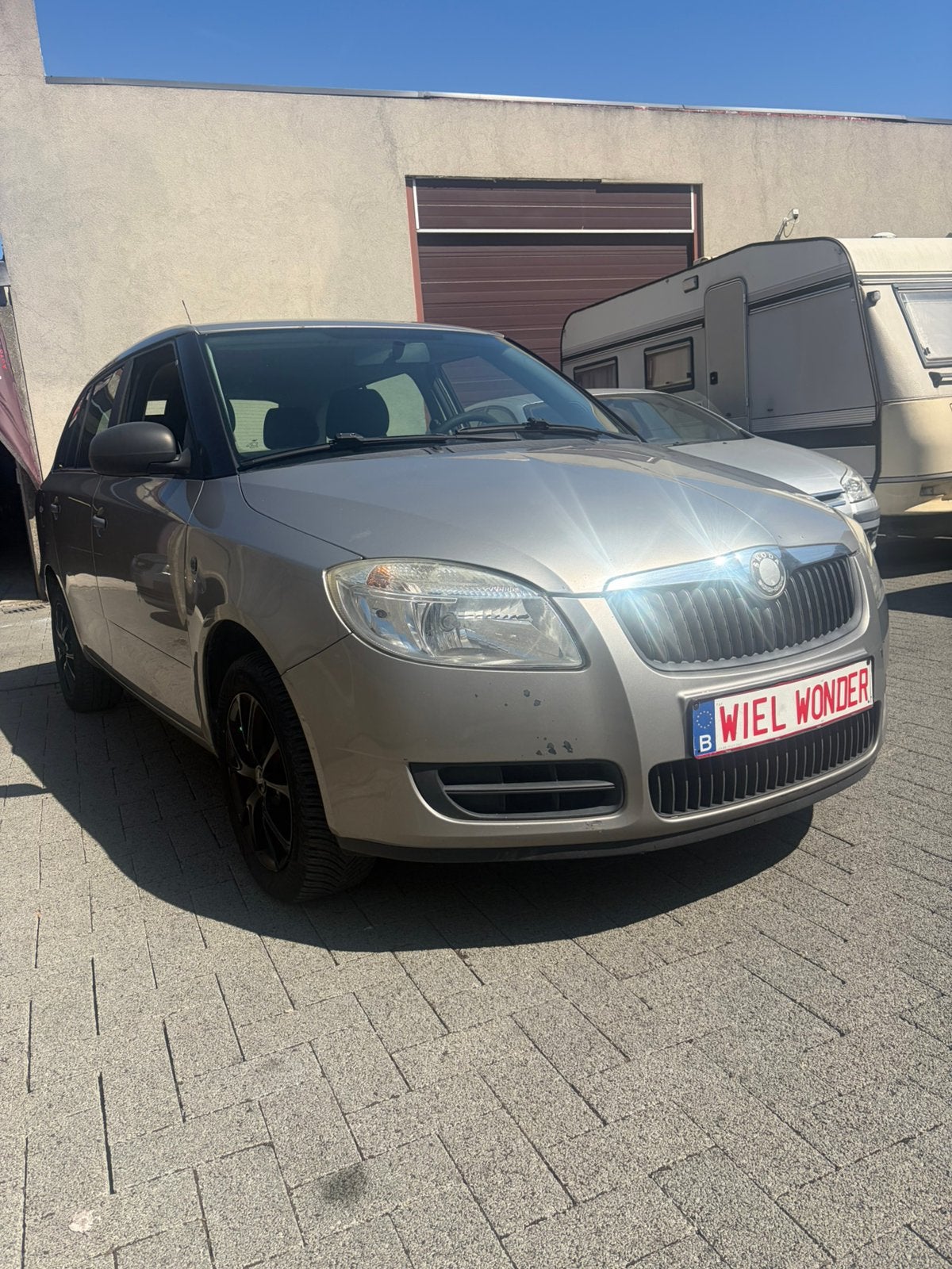 Skoda Fabia 1.2 Benzine, Auto's, Voorwielaandrijving, Stof, Zwart, 4 cilinders
