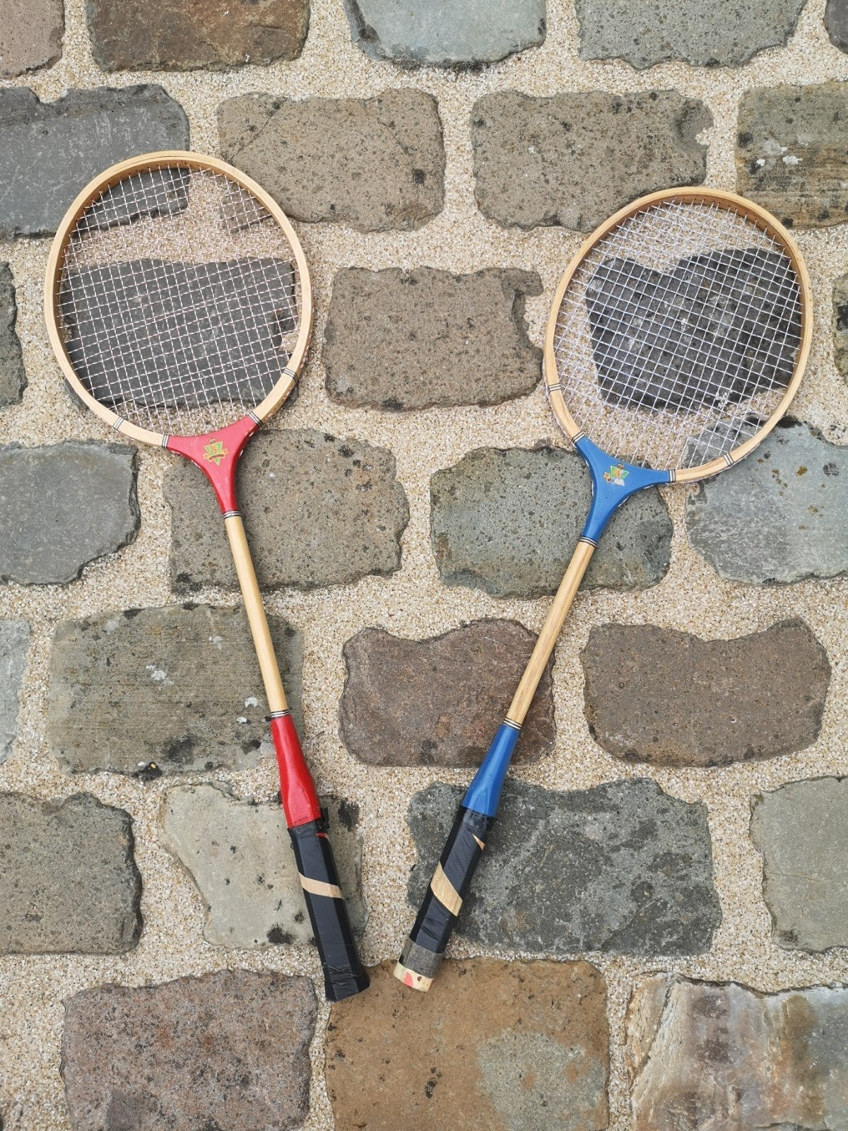 Set van 2 vintage badminton rackets, Ophalen, Racket(s)