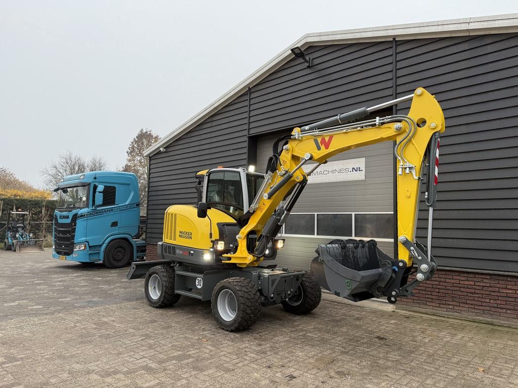Wacker Neuson EW65 mobiele graafmachine NIEUW, Kraan