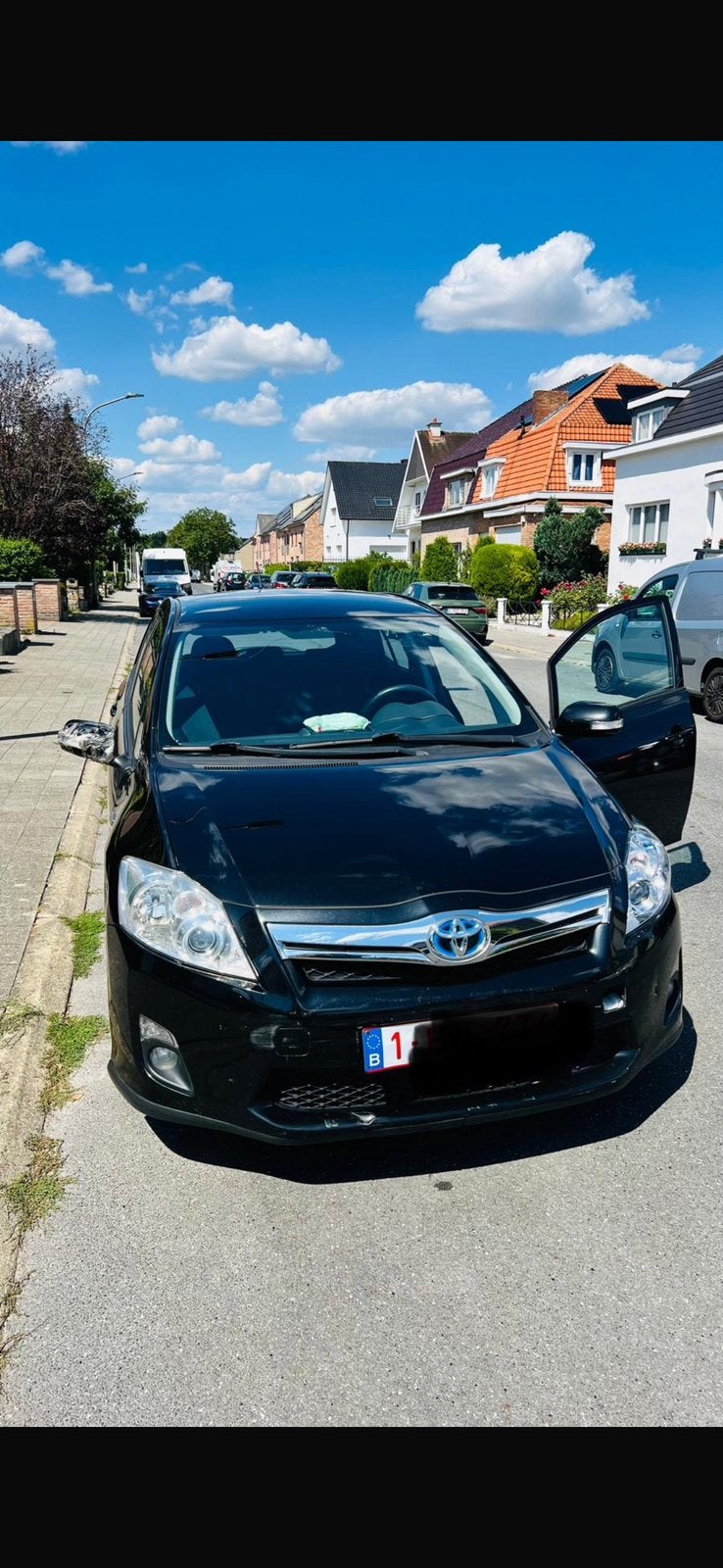 Toyota auris hybride, Ophalen, Toyota