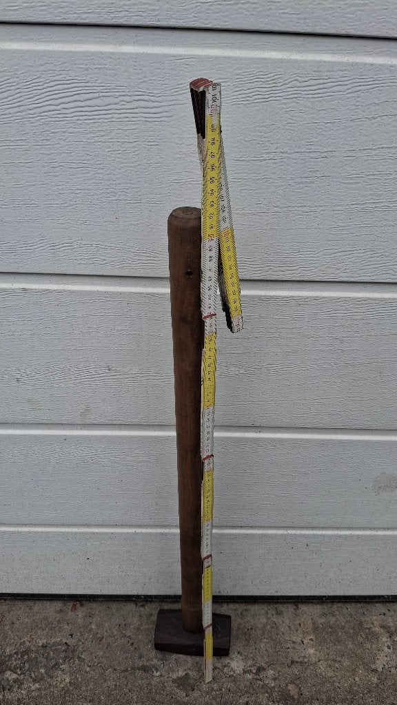 4 kg zware voorhamer in goede staat met lange essen steel, Doe-het-zelf en Bouw, Ophalen, Zo goed als nieuw, Hamer