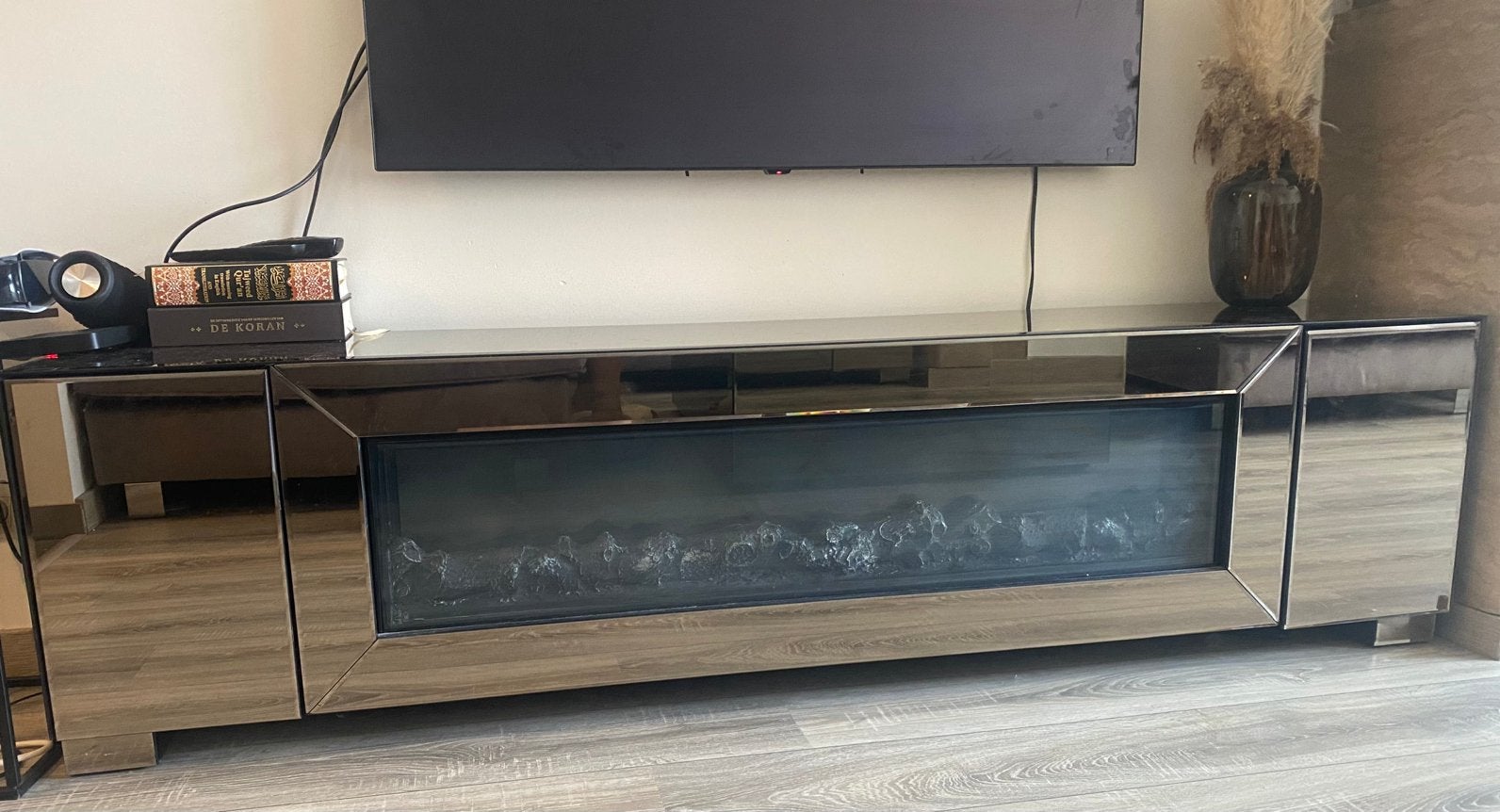 Zetel en tv meubel, Ophalen, Gebruikt