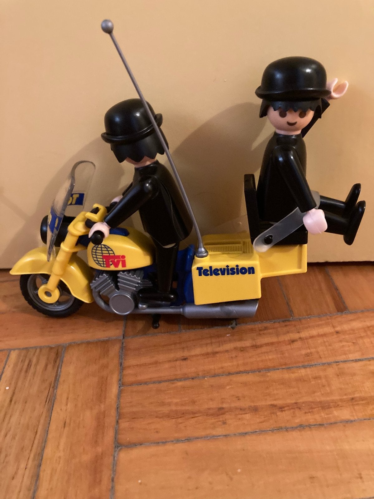 Playmobil cameramannen, Kinderen en Baby's, Speelgoed | Playmobil, Ophalen, Complete set, Zo goed als nieuw, Figuren
