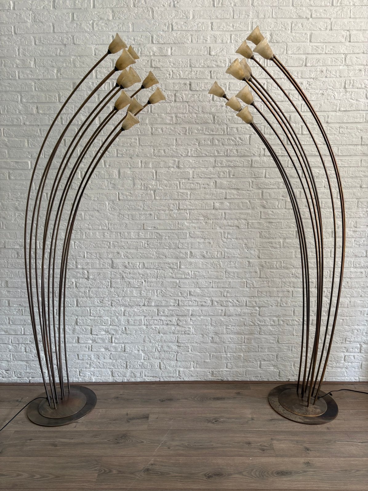 Fire Arrows" Vloerlampen – Nollet Design (Jaren '80/'90), Ophalen, Zo goed als nieuw