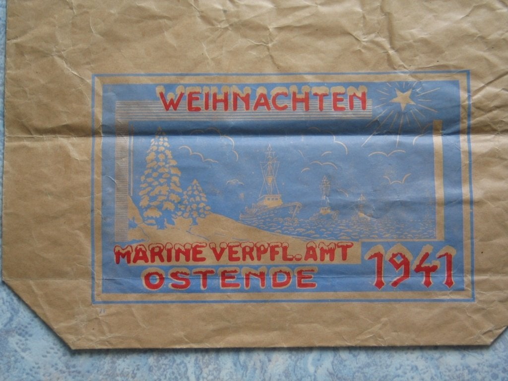 Oostende Zee Zeemacht 1941 Vlaams Kriegsmarine VNV DeVlag, Ophalen of Verzenden, Overige typen