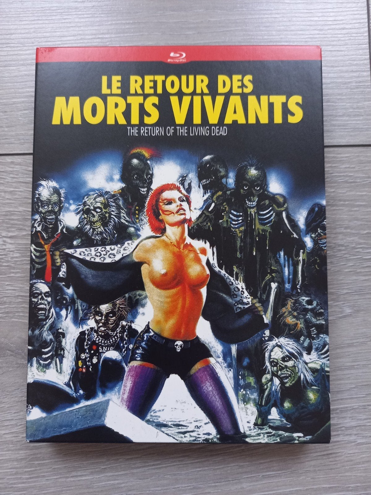 Bluray Le retour des morts-vivants, CD & DVD, Blu-ray, Enlèvement, Comme neuf, Horreur