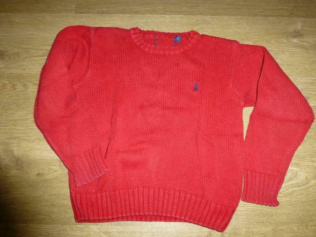 rode trui Ralph Lauren maat 110, Garçon, Enlèvement ou Envoi, Pull ou Veste, Utilisé