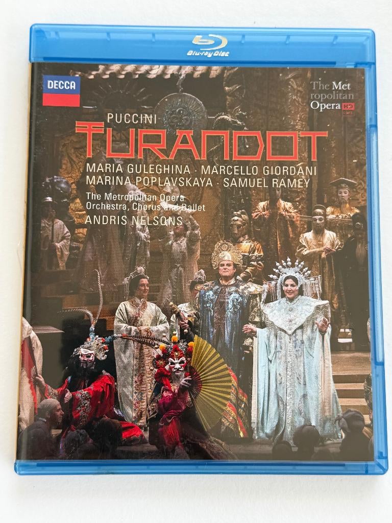 Puccini - Turandot 2008 (Blu-ray), Cd's en Dvd's, Blu-ray, Ophalen of Verzenden, Gebruikt, Muziek en Concerten