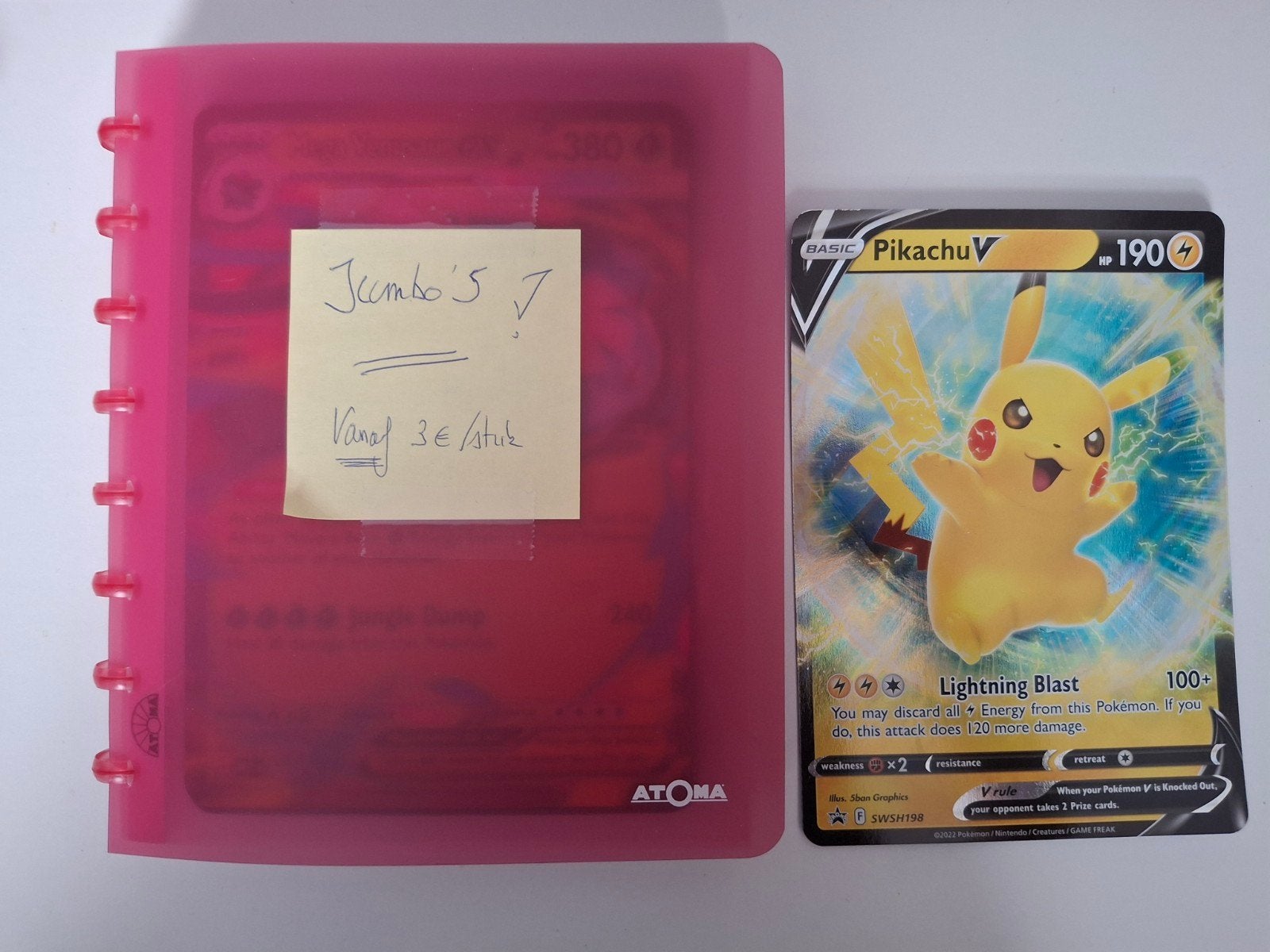 Jumbo kaarten van pokémon, Hobby en Vrije tijd, Ophalen of Verzenden
