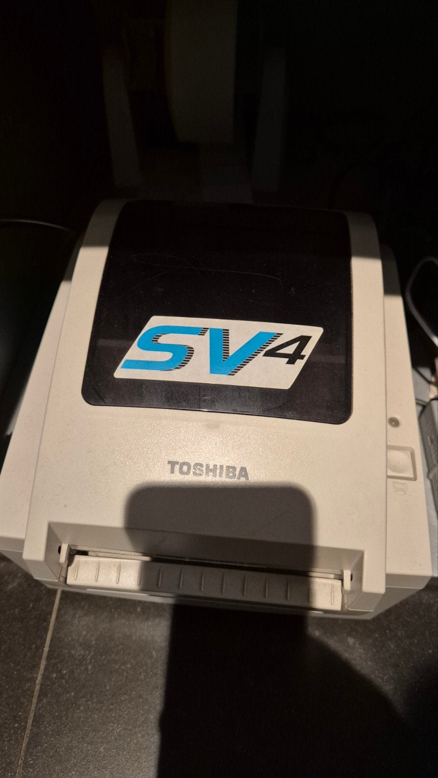 Labelprinter Toshiba SV4, Ophalen of Verzenden, Gebruikt, Tape-label, Toshiba