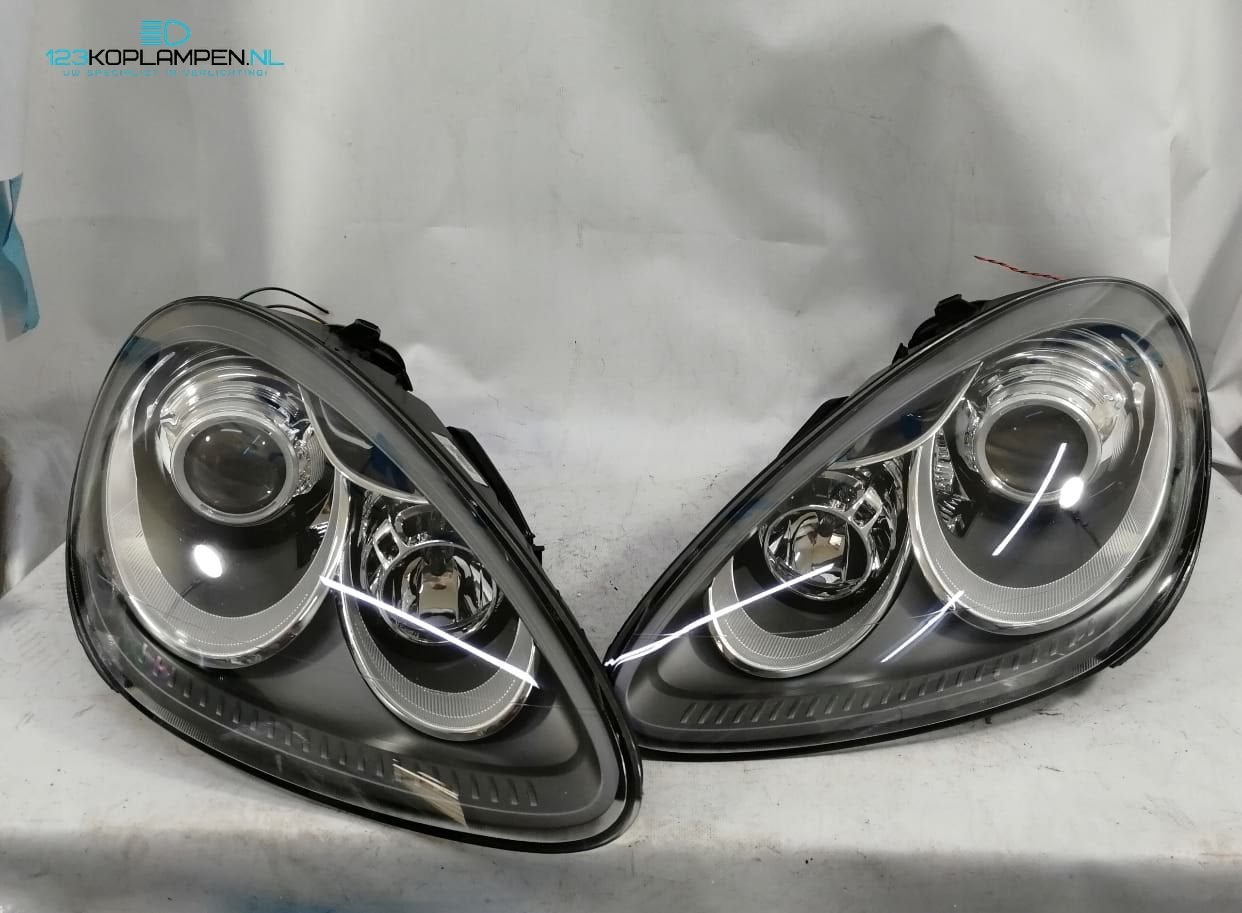 Porsche Cayenne 7P 92A facelift Bi-Xenon LED koplamp koplamp, Autos : Pièces & Accessoires, Éclairage, Porsche, Utilisé, Origine de la pièce connue