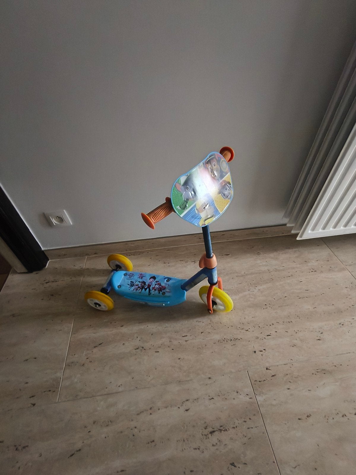 trotinette enfant, Enlèvement